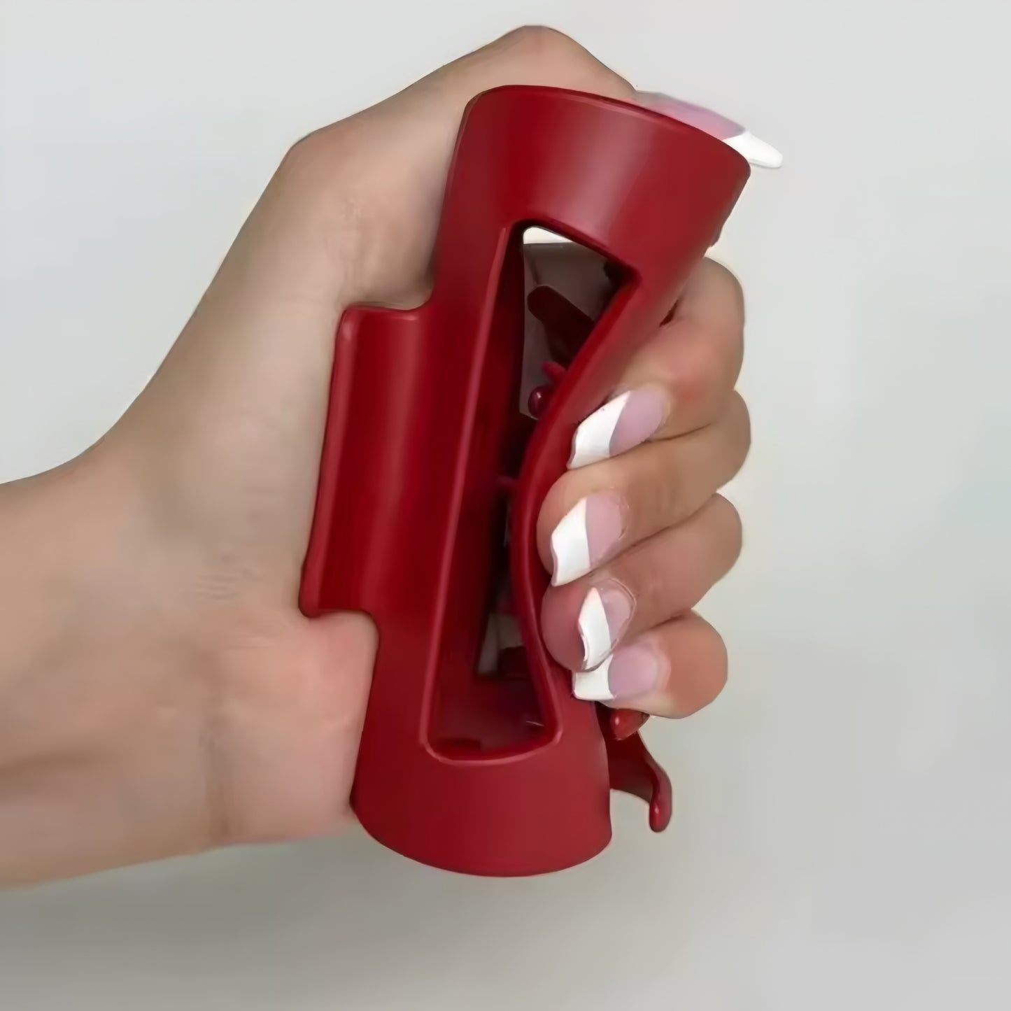 Pince à Cheveux Requin en Silicone Doux