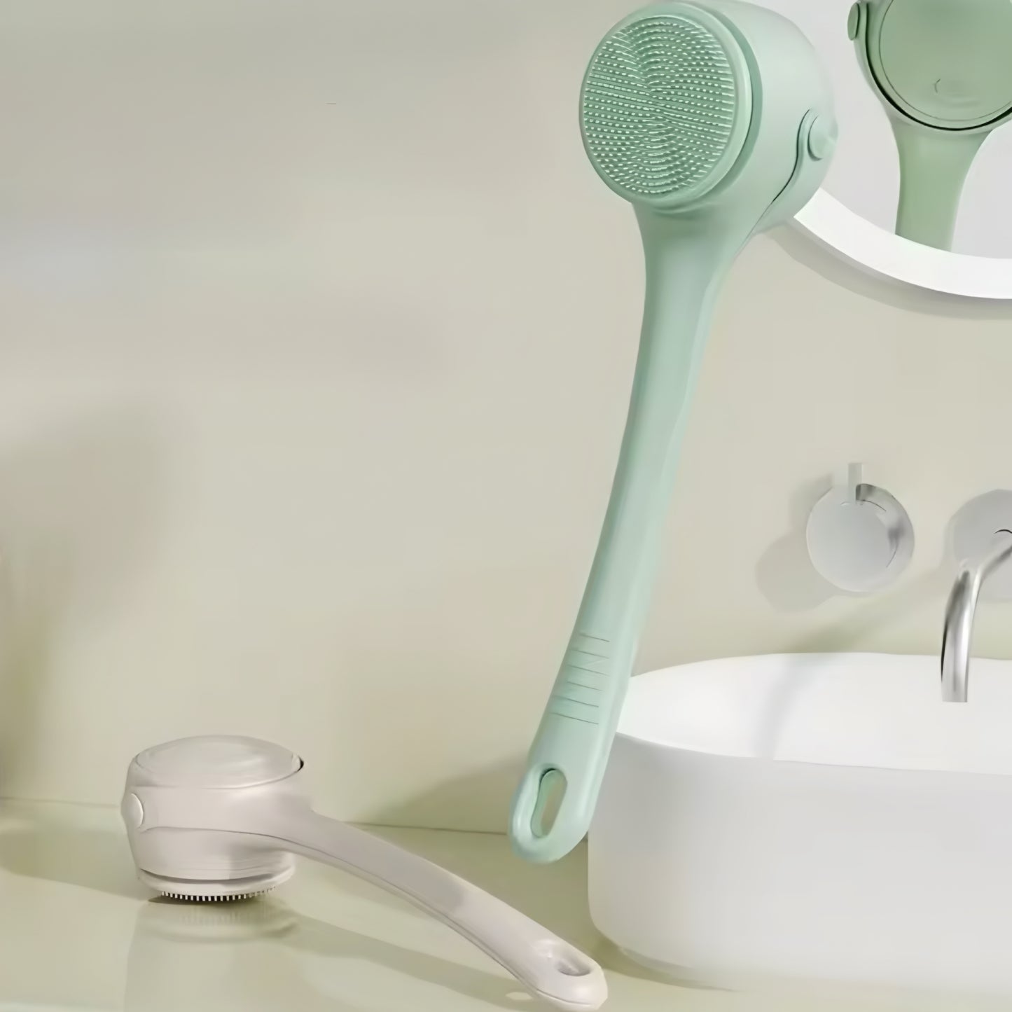 Brosse de Bain Électrique en Silicone